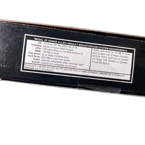 Lot of 3 Medal of Honor Allied Assault u PC Game Software Complete in Boxes - Picture 8 of 13